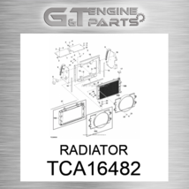 TCA16482 Radiator Fits John Deere (New Oem) - £527.14 GBP