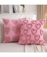 KOOLIFE Heart Love Coral Red Throw Pillow Covers 18x18 Set of 2 - $383.35 MXN KOOLIFE Heart Love Coral Red Throw Pillow Covers 18x18 Set of 2 - $383.35 MXN