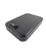 Portable Security Case Lock Box Safe, Combination Lock Travel Safe 9.5&quot; ... - $19.18 CAD