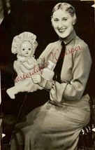 Charlotte GREENWOOD Old DOLL ORG DW PHOTO H924 - $35.99