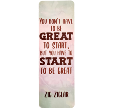 2020 Zig Ziglar You Have To Start To Be Great Inspirational Reading F17 - $9.99