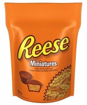 6 bags of REESE Miniatures peanut butter cups 230g each Free Shipping - $39.67