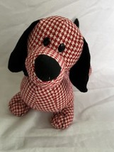Dachshund Wiener puppy Dog plush Stuffed Animal 16&quot; Kids of America red ... - £15.78 GBP