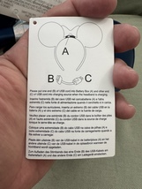 Walt Disney World Epcot Norway Light Up Minnie Mouse Ears Headband Removable Bow image 5