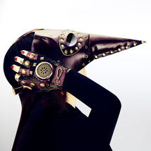 Halloween Steampunk Plague Birds Beak Mask Party Mask Headgear  - £18.42 GBP