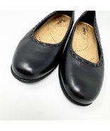 Trotters Womens Black Leather Slip on Ballet Flat Pump, Size 8.5 - $808.46 MXN