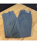 Waste Management Aramark Flat Front Green Uniform Pants Size 32X32 KG  - €23,73 EUR