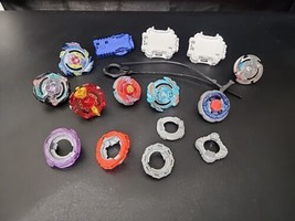 Beyblade Lot Metal Fusion Burst Bakuten Shoot TAKARA TOMY Spinning Tops Ripcords - £31.26 GBP