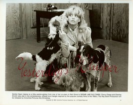 Goldie HAWN Dogs SEEMS LIKE OLD TIMES ORG PHOTO i90 - $9.99