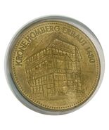 Germany Krone Homberg 1480 Historischer Gasthof Brauerei Medal Coin Rare... - $8.89 CAD