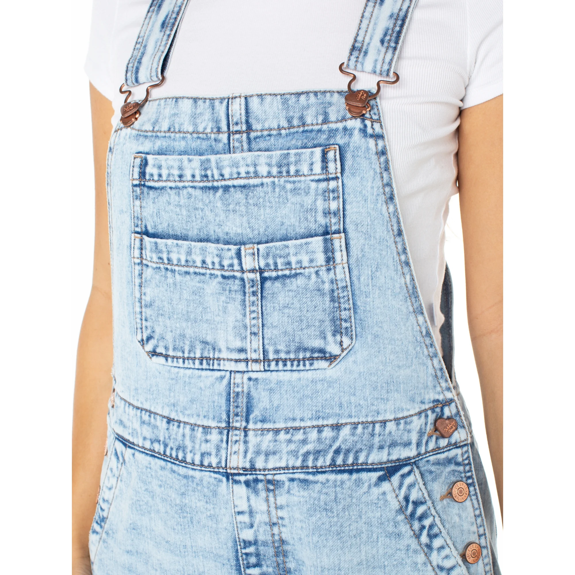 Celebrity Pink Slouchy Fit 5 Pockets Comfort Fit, Overalls Women&#39;s  Size L - $331.07 MXN