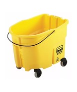 Rubbermaid Commercial WaveBrake Yellow Mop Bucket &amp; Casters 8.75 Gal 35 ... - €42,97 EUR