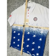 Mens RSVLTS NWBA Shirt Polo Ace Ol Glory 2XL Breakfast Balls Polyamide - £64.36 GBP