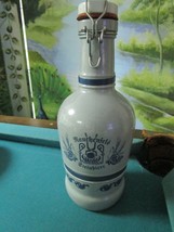 Rauchefels Steinbiere Ceramic Bottle 14&quot; Stoneware Krug Germany Airtight - £65.82 GBP