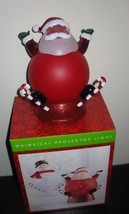 Light Christmas  Projector Whimsical Santa North Pole Trading Company New - $49.99