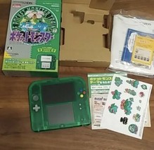 Nintendo 2DS Pokemon Pocket Monster Game Console Green Limited Pack Ver no soft - £408.83 GBP
