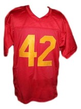 Ricky #42 Boyz N The Hood Movie New Men Football Jersey Red Any Size image 2