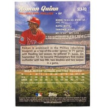 2017 Stadium Club Autographs Auto Rc #Scarq Roman Quinn Philadelphia Phillies - £3.18 GBP