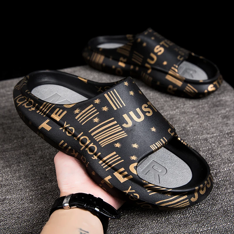 Men Flip Flops Summer Beach Slippers Women Fashion Outdoor Indoor EVA Thick Sole - $51.95