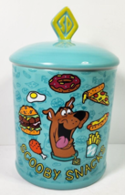 Scooby Doo Large Ceramic Scooby Snack Cookie Jar Treat Canister Dog New Sealed - £36.62 GBP