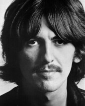 George Harrison Portrait With Moustache Late The Beatles Era Poster 8x10 Photo - £7.67 GBP
