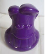 Vintage 2000 McDonalds GOGOs 2&quot; Monster Crazy Bones Purple &quot;COOL DUDE&quot; #... - $5.43 CAD