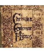 1894 Christian Endeavor Hymns Victorian Book Cover Craft Supply 8 x 5&quot; - $478.17 MXN