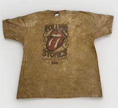 The Rolling Stone RARE! Dirt Brown Tie Dye Y2K    T-shirt LIQUID BLUE  M... - $28.70