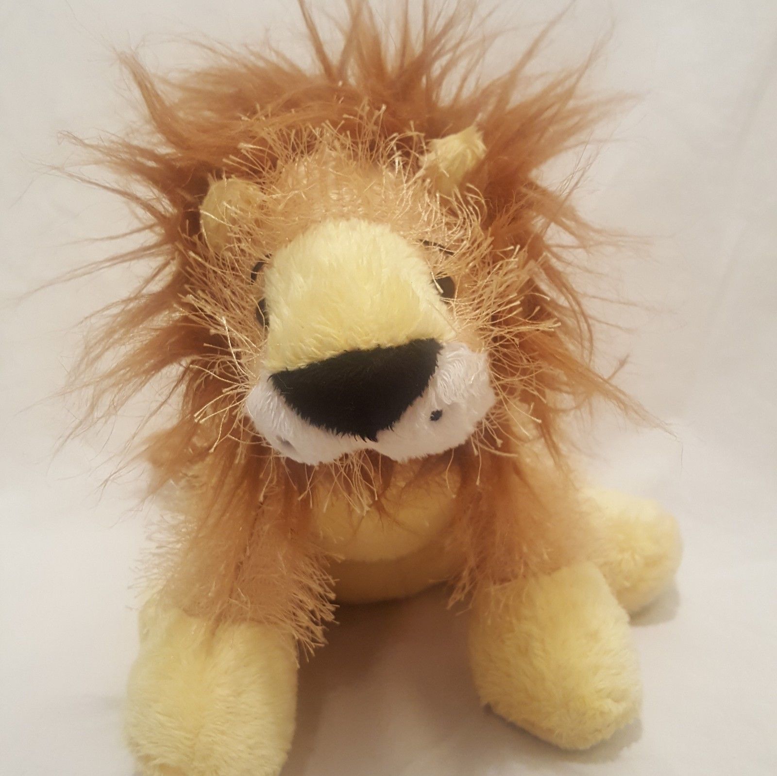 Primary image for Lion Webkinz No Code Ganz Plush Stuffed Animal 7" Toy Yellow Brown