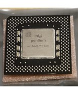 Intel Pentium P166 A80503166 166MHz CPU Processor with MMX - Tested &amp; Wo... - $32.01 CAD