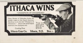 1928 Print Ad Ithaca Trap &amp; Game Shotguns Gun Company Ithaca,New York - £7.28 GBP