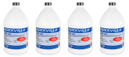 4) Rockville RFJG Gallons Fog/Smoke Juice Fluid For Chauvet/American DJ Machines - £130.36 GBP