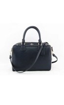 NWT Coach F57521 Mini Bennett Satchel Handbag Purse Shoulder Crossbody Midnight - £96.62 GBP