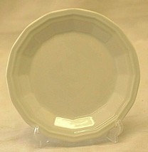 Colonial White Homer Laughlin Bread &amp; Butter Plate Stoneware Multi-Sided USA - $16.82