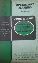 John Deere OM-K6-549 Operator&#39;s Manual, &quot;100&quot; Series Offset Disk - £15.62 GBP