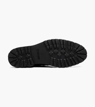 Stacy Adams Hayes Moc Toe Penny Slip On Shoes Leather Navy 25735-410 image 4