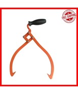Log Tongs - 10-Inch Non-Slip Grip Tool for Easy Lifting &amp; Carrying - $42.68 CAD