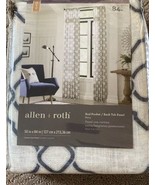 Allen+Roth 50&quot; x 95&quot; Light Filtering Back Tab Panel Navy (3728096) - $20.19 CAD