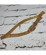 Vintage Gold Tone Mesh Metal Belt Womens 33&quot; Long  - $19.79