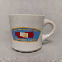 Boy Scouts Coffee Mug Mid America Council Nebraska Iowa #1 - £13.54 GBP