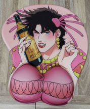 3D Anime JoJo Mouse pad Ergonomic Wrist Rest Soft Silicon Gel Mousepad Desk Mat - £17.58 GBP