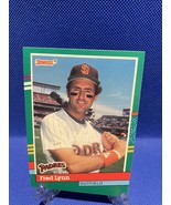 Fred Lynn # 673 1991 Donruss Baseball Card Error - €55,97 EUR