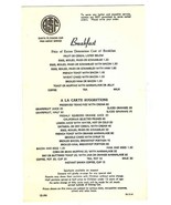Atchison Topeka &amp; Santa Fe Dining Car Menu Fred Harvey Service 1944 ATSF - £39.16 GBP