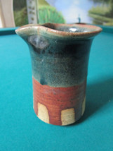 Wine Jar Pottery Pitcher 5 X 4&quot; Ceramic Pottery - £43.51 GBP