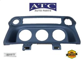 1PJ28DX9AC New BLACK Center Dash Trim Panel Bezel for 2011-2018 Jeep Wra... - $67.28