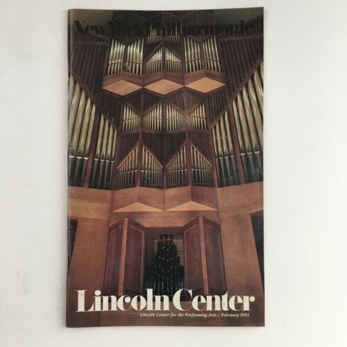 1981 Stagebill Lincoln Center Present A Paris Parade &amp; An American Playw... - $14.20