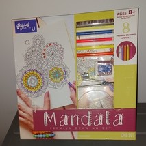 Mandala Premium Drawing Set Art Original by U - $15.00