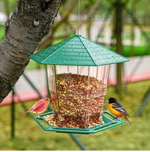 Wild Bird Feeder Squirrel Proof Outdoor Hanging Garden Yard Birds Lover ... - $18.69