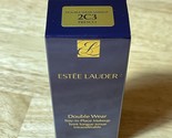 2C3 ESTEE LAUDER FOUNDATION DOUBLE WEAR STAY IN PLACE MAKEUP 2C3 FRESCO ... - $28.49