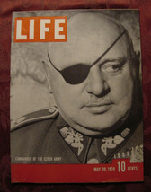 LIFE Magazine May 30 1938 Czechoslovakia General Jan Syrovy Zorina - £10.38 GBP